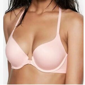 NWT Victoria’s Secret Lace Racer Back Perfect Shape Light Pink Bra
